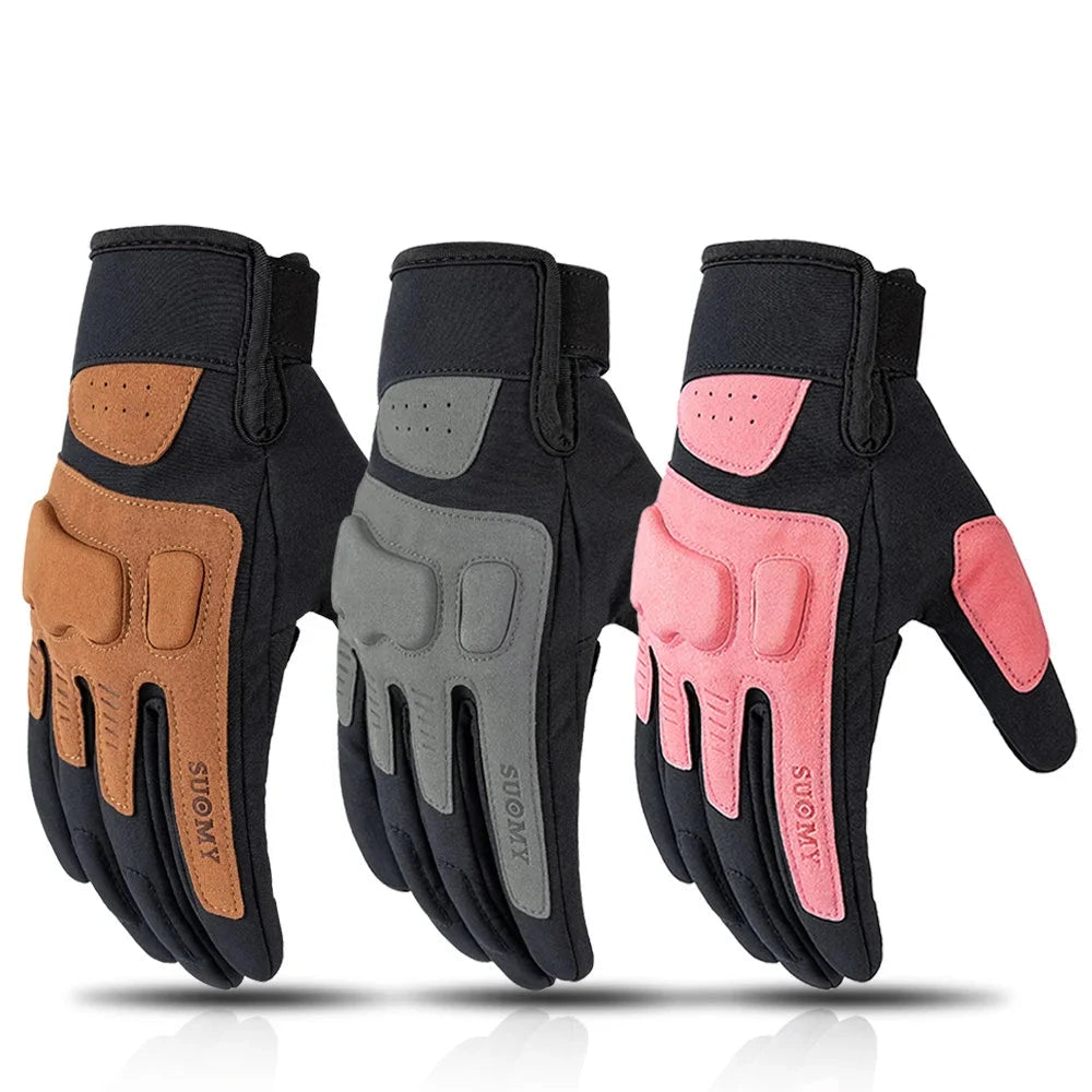 BG10 Three-color Anti-collision Breathable Non-slip Windproof Touch Screen Outdoor Gloves