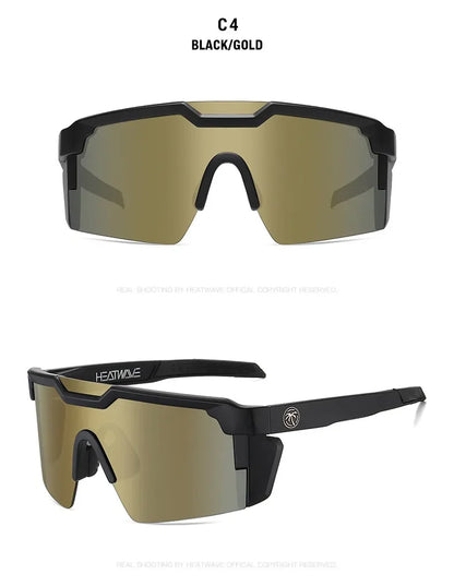 BSG08 Heatwave Cross border high-quality genuine film outdoor sports  windproof sunglasses