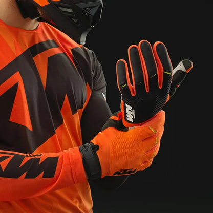 BG25 Off-road gloves (Orange/Blue)