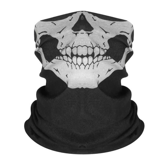 BA01 Skull Scarf Breathable Neck Warmer