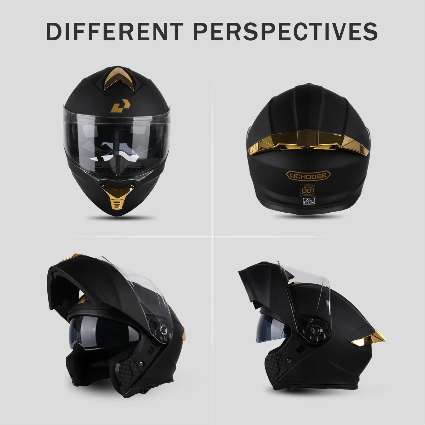 B15 Modular Full Face Motorcycle helmet