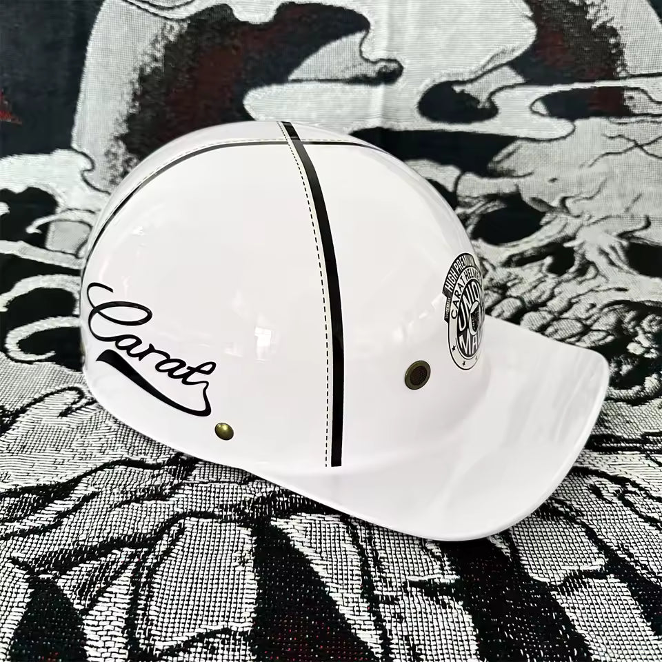 Retro 90s Half Helmet – Vintage Street Rider Style
