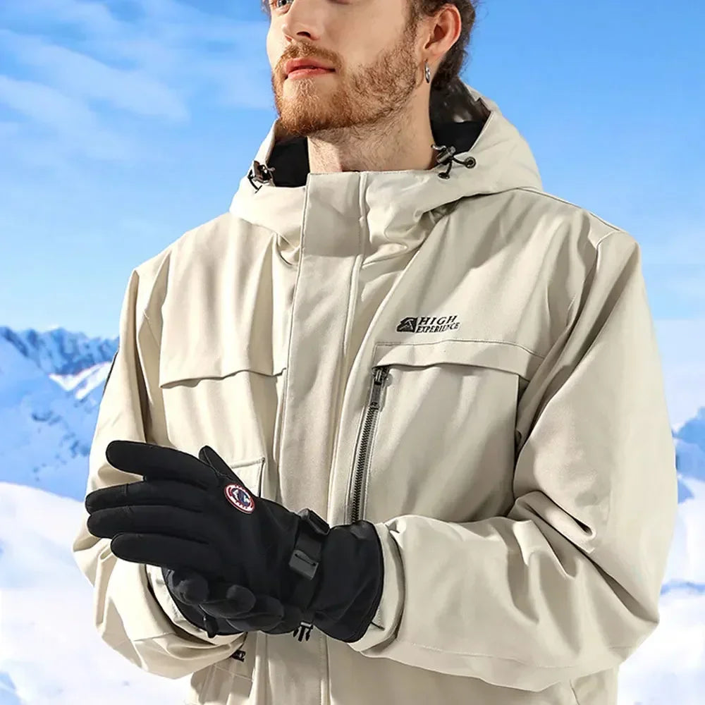 BG16 Winter -60℃ Electric Heated Waterproof & Windproof & Touch Screen & Non-slip Gloves