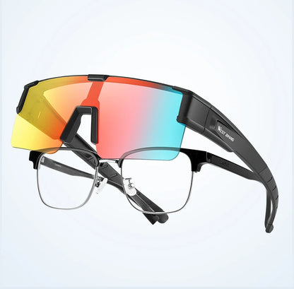 BSG15 WEST BIKING Cycling Glasses Photochromic UV400 Protection