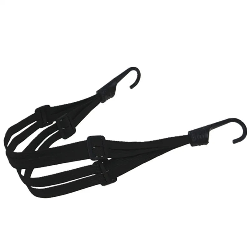 BA10 Motorcycle Retractable Helmet Luggage Elastic Rope Strap