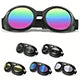 BGG10 Motorcycle Leather Retro Goggles