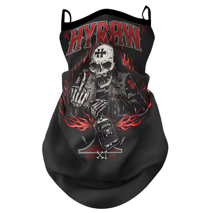 Retro Biker Face Mask – Breathable, Windproof & Anti-UV