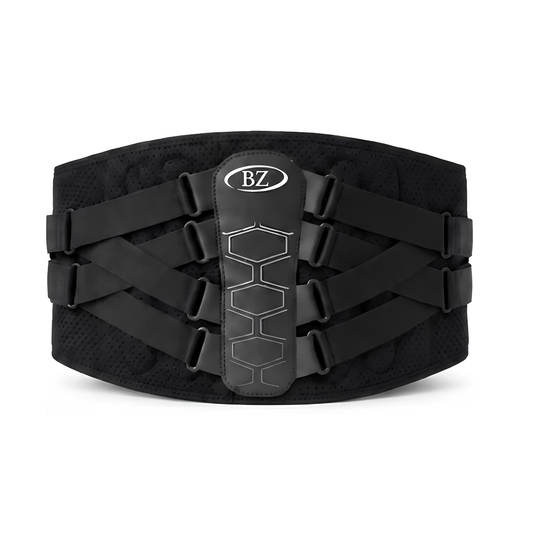 BikerZoneZ Kidney Belt (Lumbar Support)- Improved Edition
