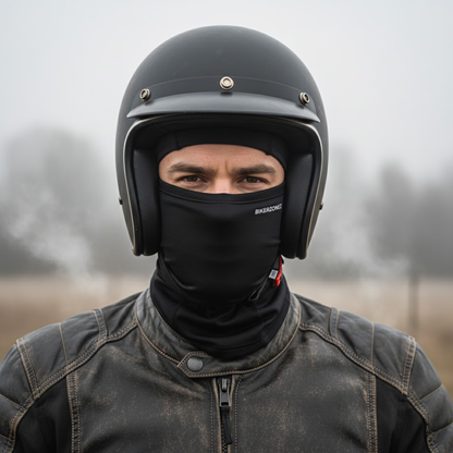 BikerZoneZ Winter Thermal Balaclava – Windproof Fleece Full Face Mask for Motorcycle, Cycling & Snow Sports