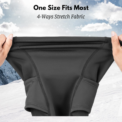 BikerZoneZ Winter Thermal Balaclava – Windproof Fleece Full Face Mask for Motorcycle, Cycling & Snow Sports