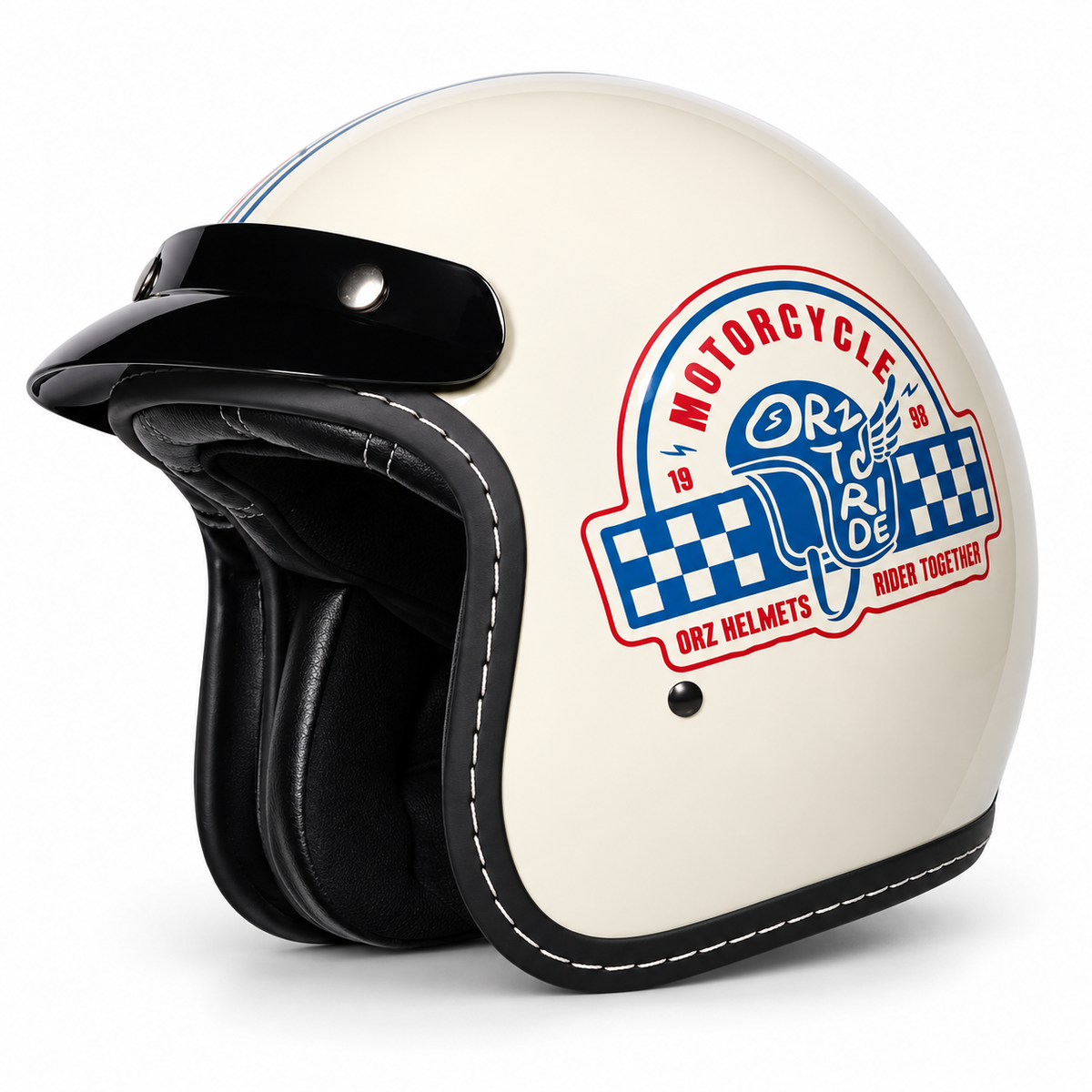 The Rogue Open Face Helmet - DOT & ECE Approved