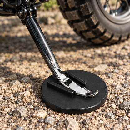 Harley Davison Motorcycle Kickstand Pad