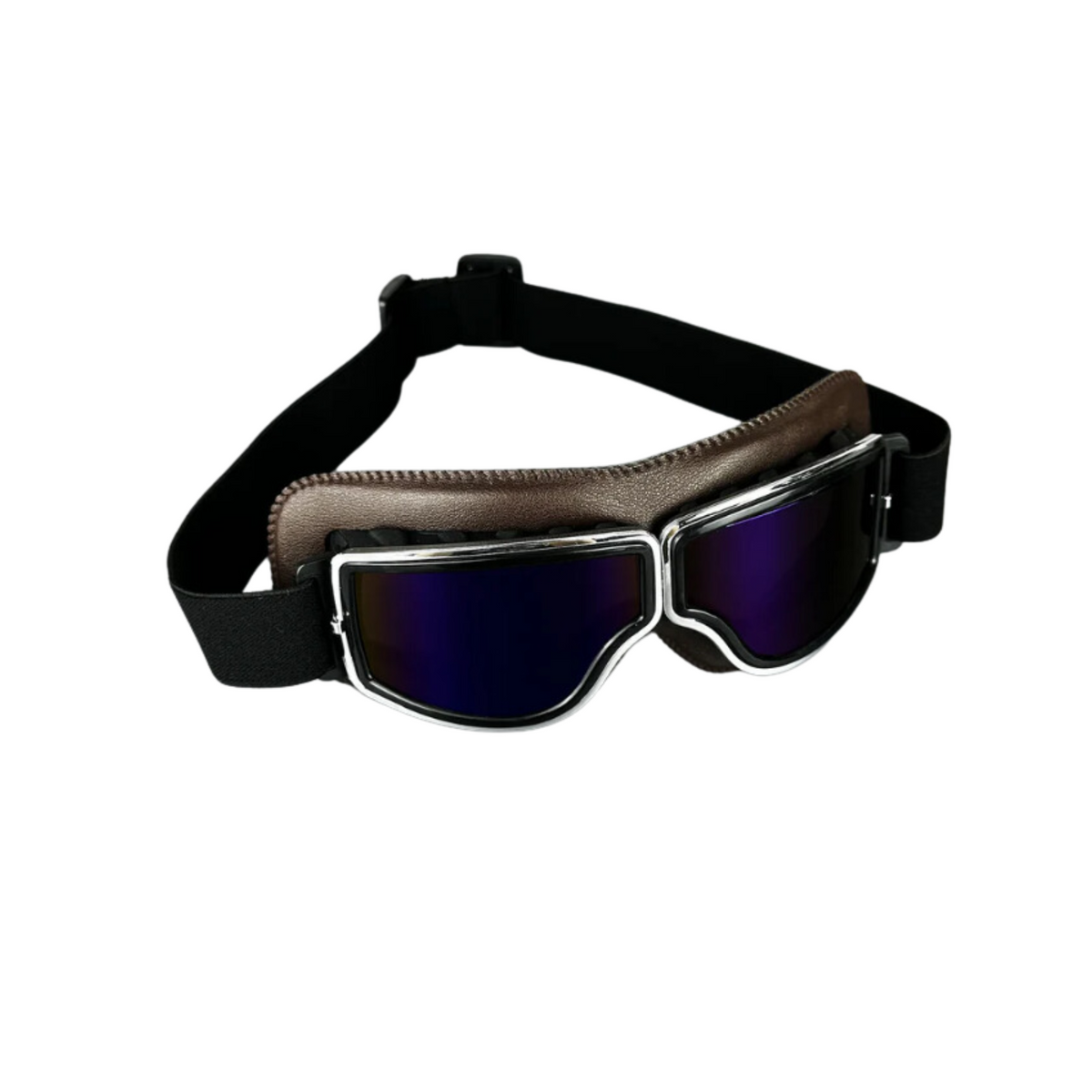 Vintage Leather Motorcycle Goggles