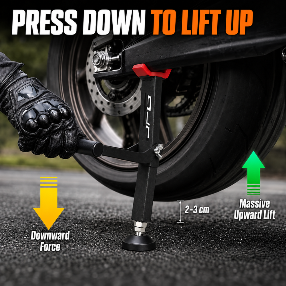BikerZoneZ Portable Motorcycle Stand