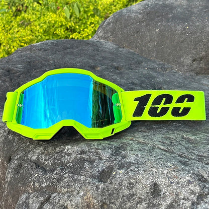 BikerZoneZ TrailGuard Motocross Goggles