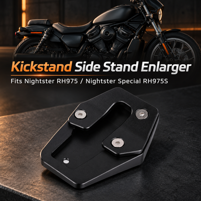 Harley Davison Motorcycle Kickstand Pad
