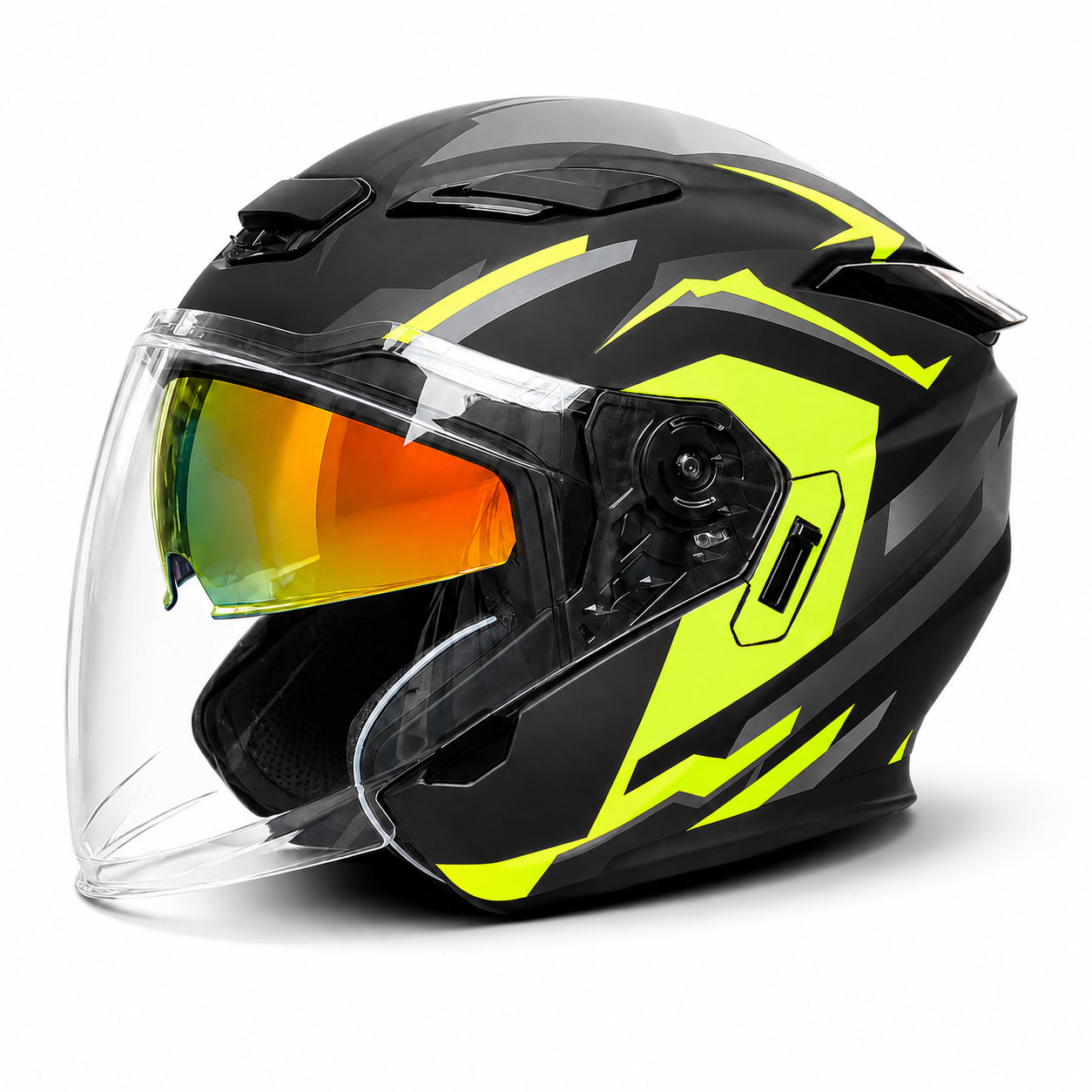 BikerZoneZ™ Sport Street Helmet - DOT Certified