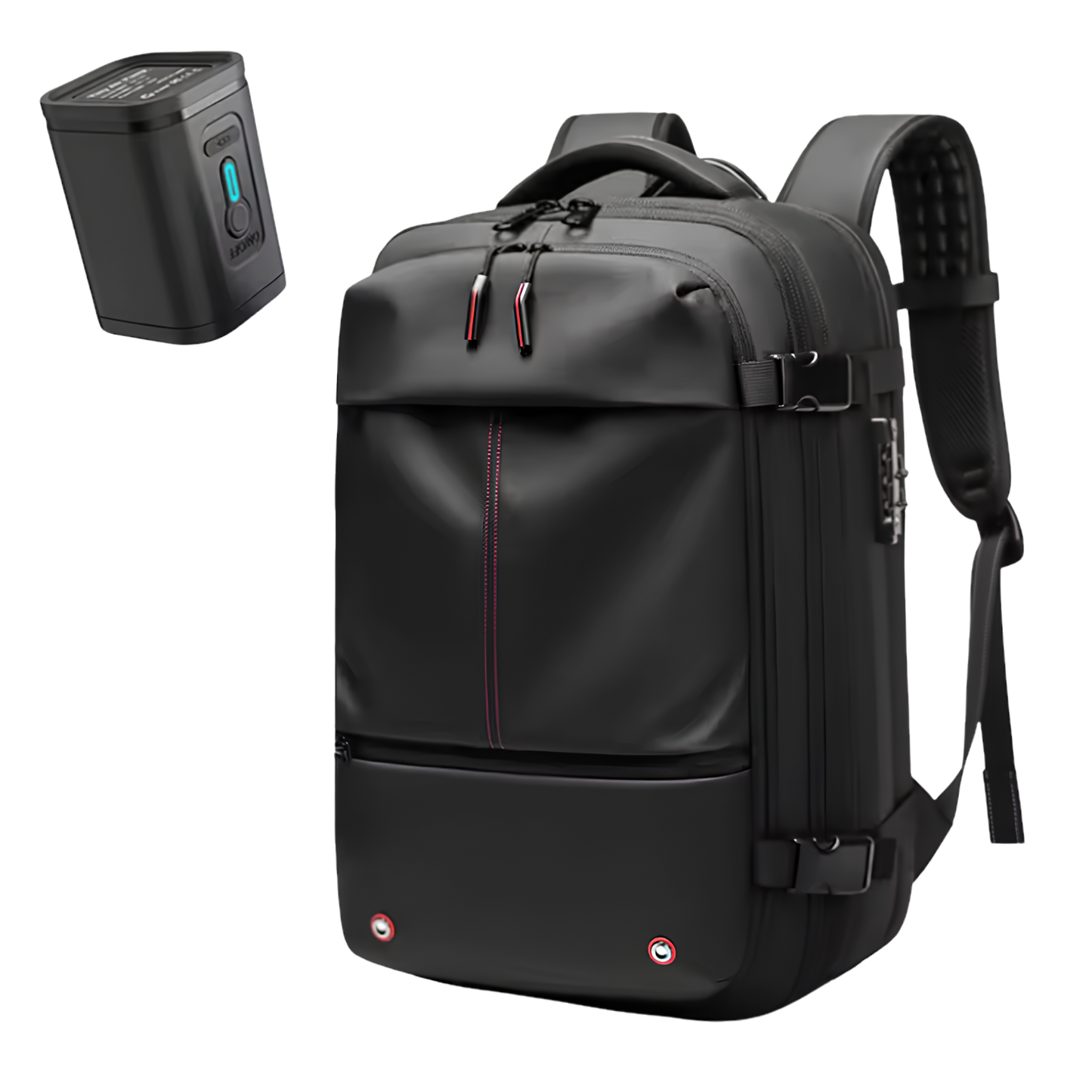 BikerZoneZ Vacuum Compression Expandable Travel Backpack