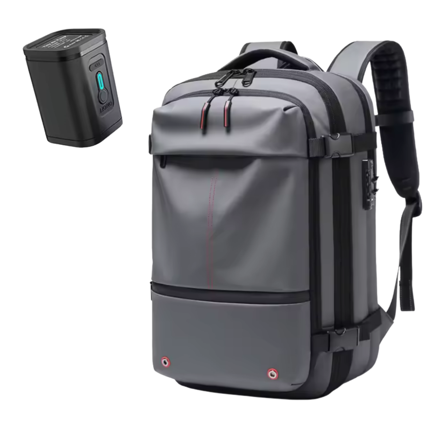 BikerZoneZ Vacuum Compression Expandable Travel Backpack