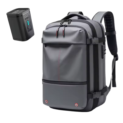 BikerZoneZ Vacuum Compression Expandable Travel Backpack