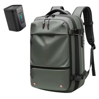 BikerZoneZ Vacuum Compression Expandable Travel Backpack