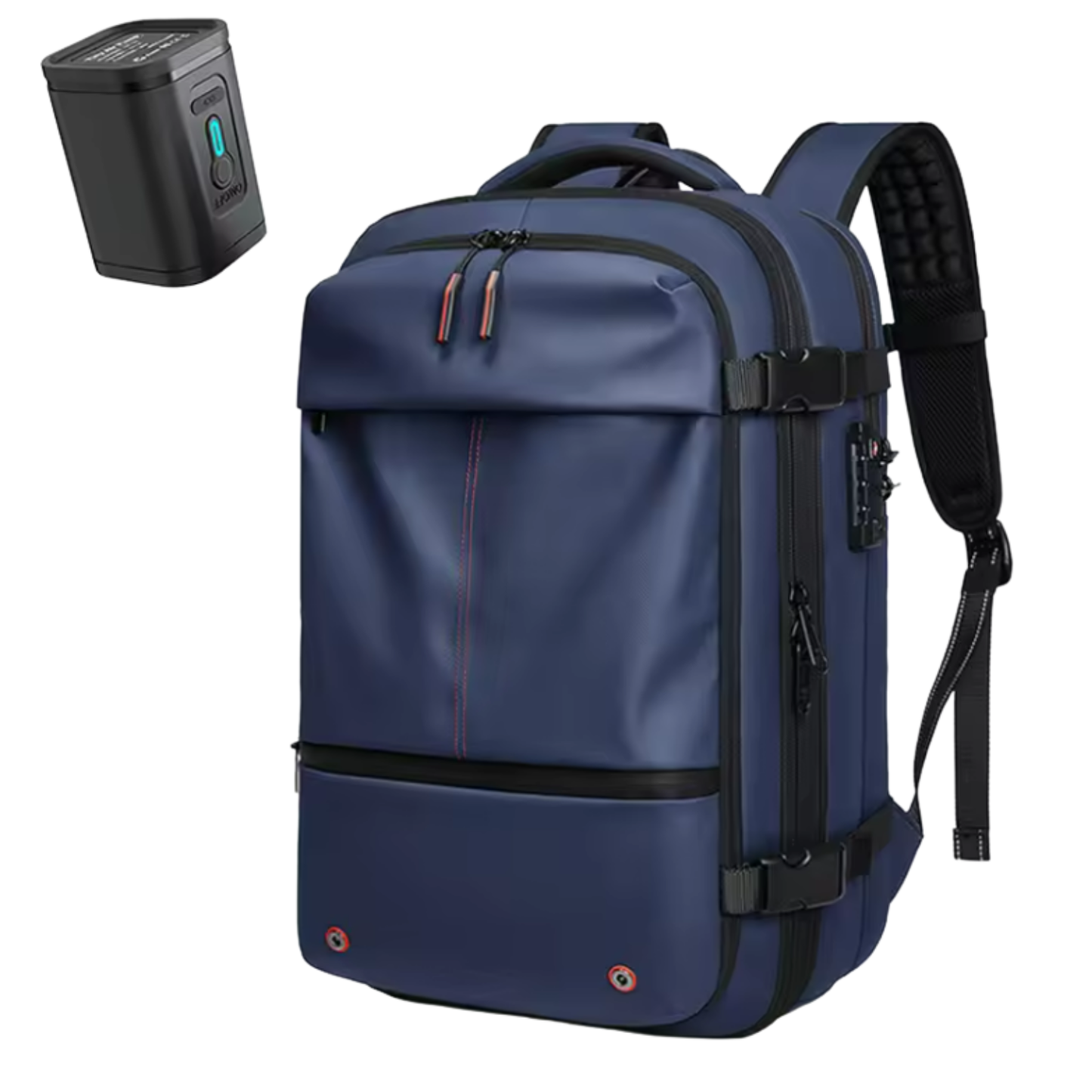 BikerZoneZ Vacuum Compression Expandable Travel Backpack