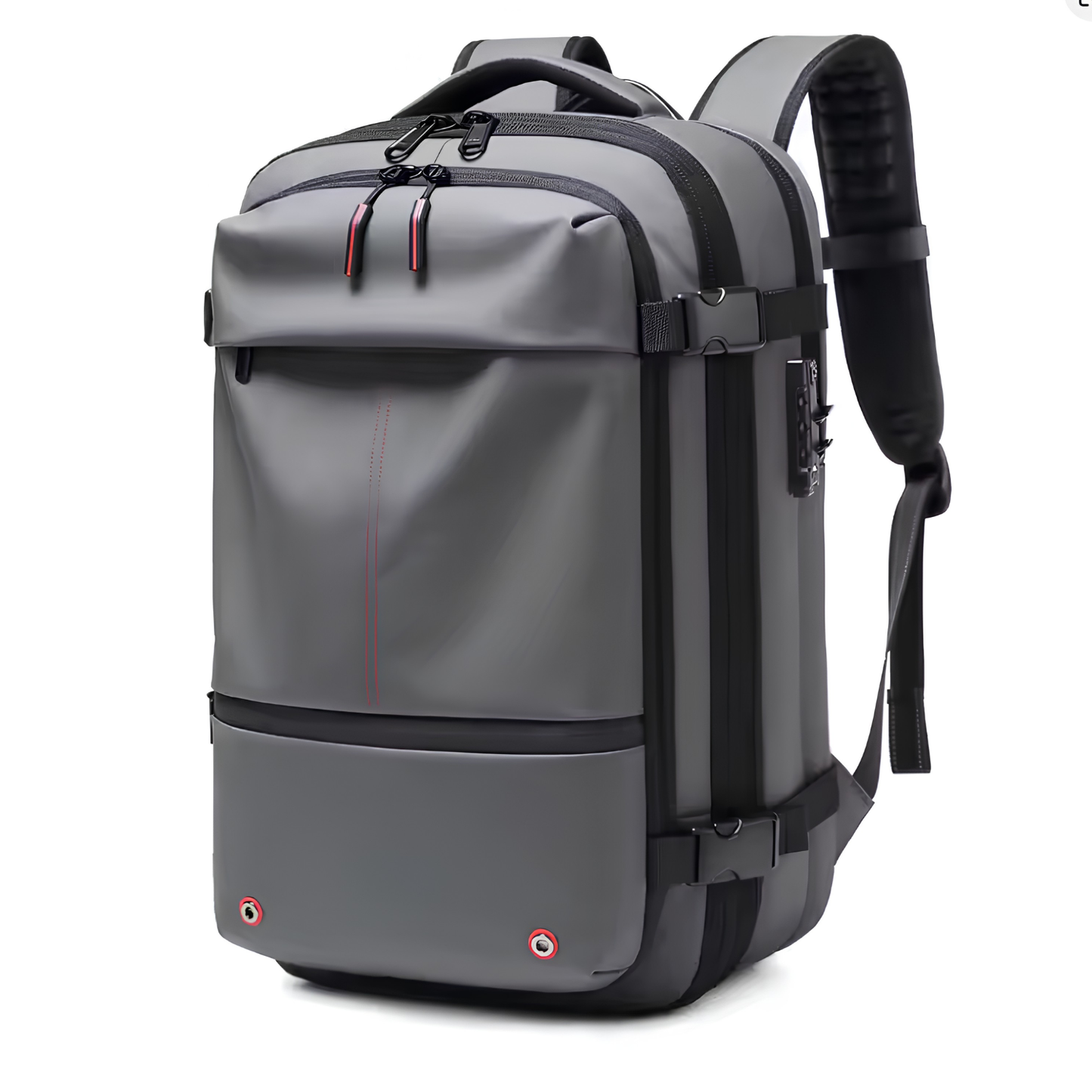 BikerZoneZ Vacuum Compression Expandable Travel Backpack