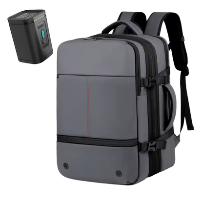BikerZoneZ Vacuum Compression Expandable Travel Backpack
