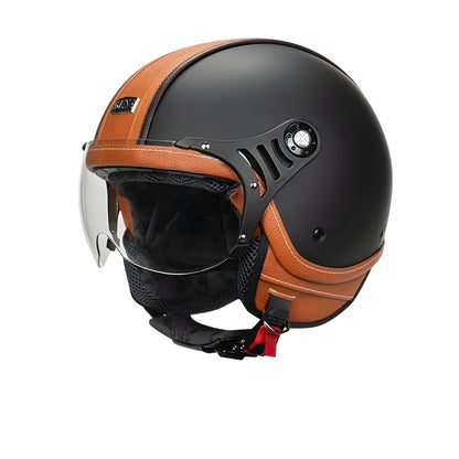 B08 Vintage Motorcycle Helmet