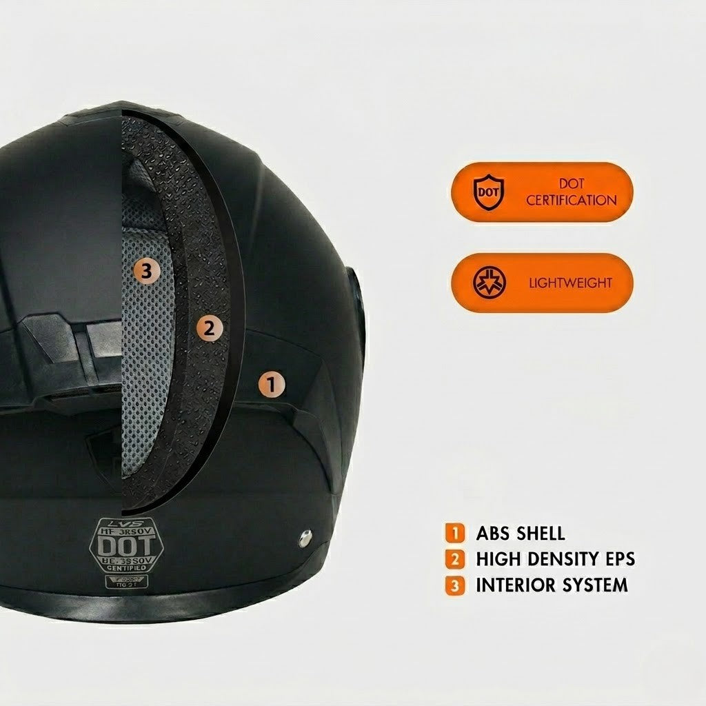 NightRider LVS X-Pro Full Face Helmet