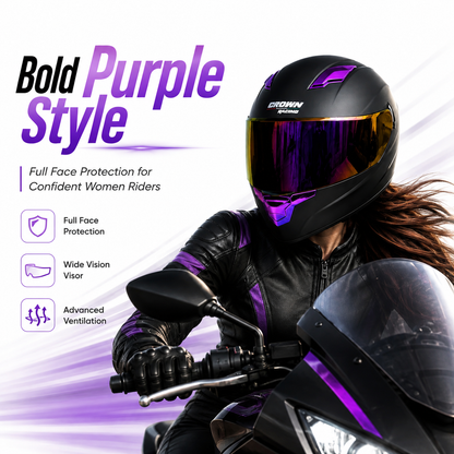 Crown Racing F700 Full Face Helmet