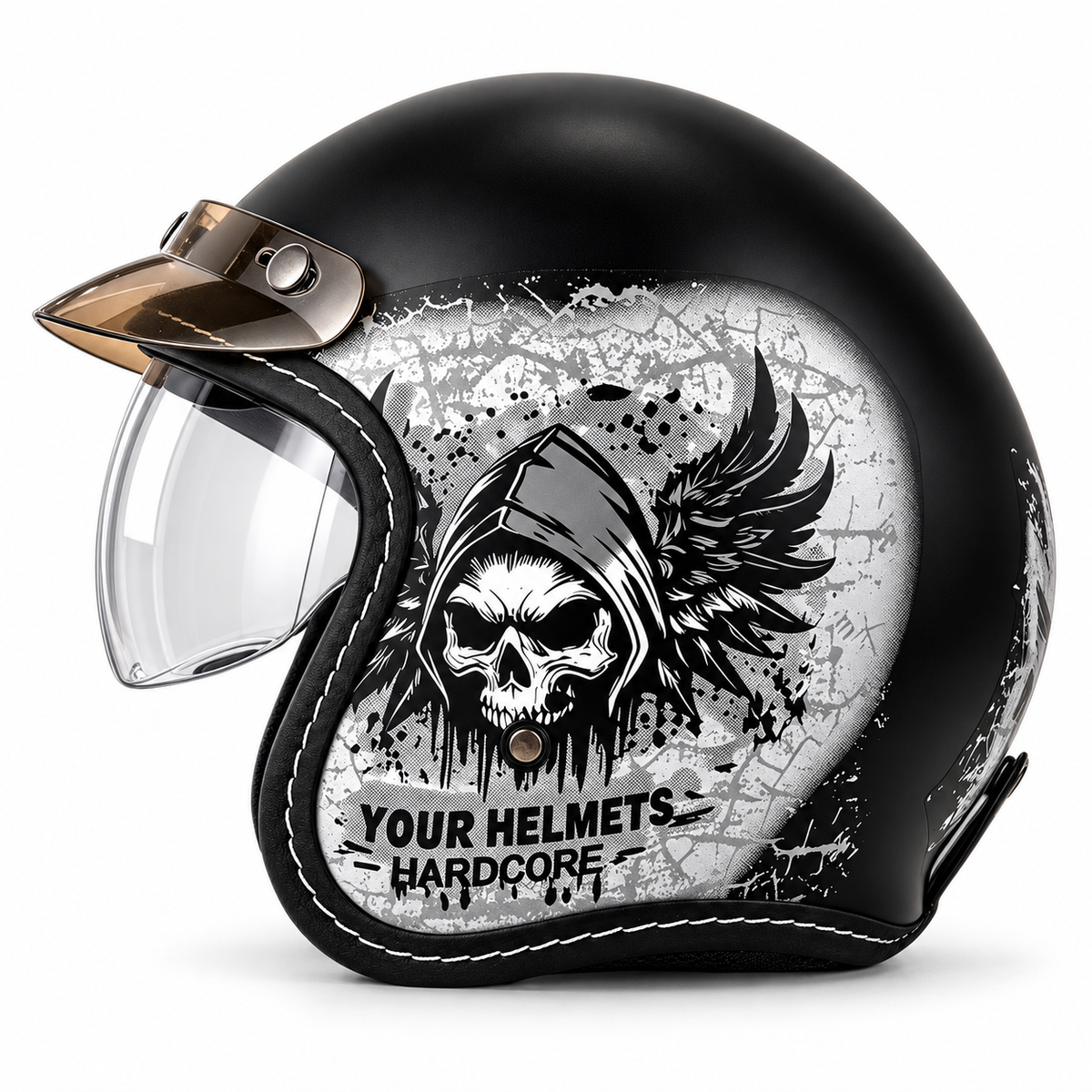 The Freedom Openface Helmet - DOT & ECE Approved