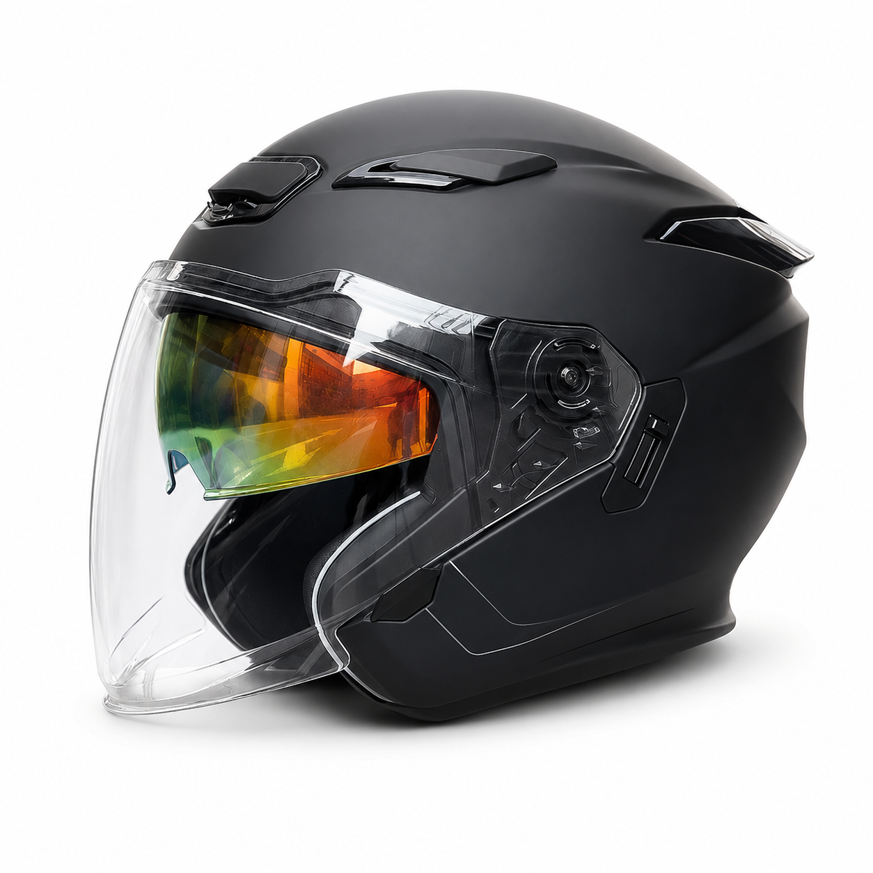 BikerZoneZ™ Sport Street Helmet - DOT Certified