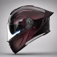 Metallic Burgundy