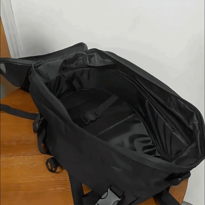 BikerZoneZ 2-in-1 Expandable Motorcycle Tail Bag & Backpack