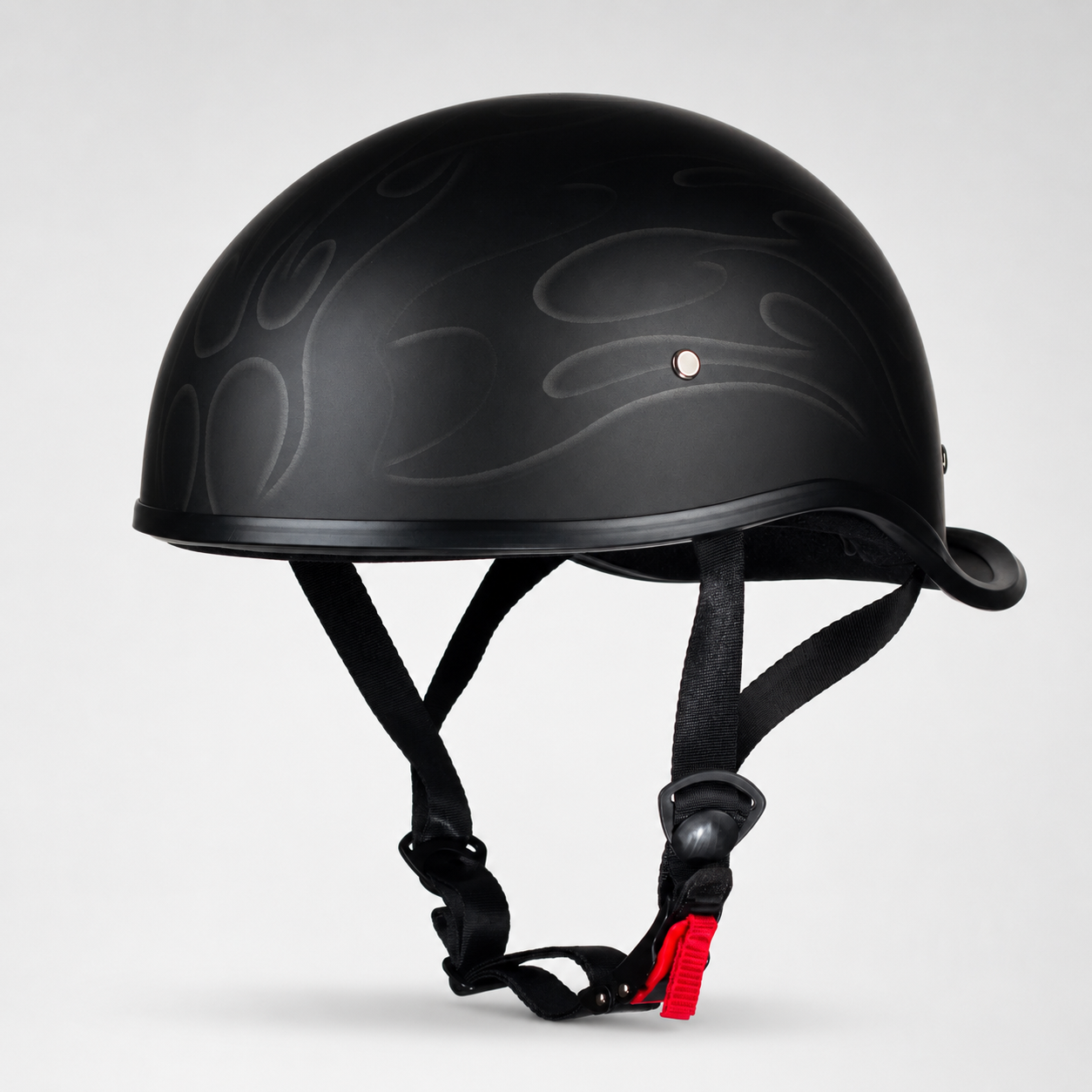 BikerZoneZ™ Street Half Helmet - DOT Approved