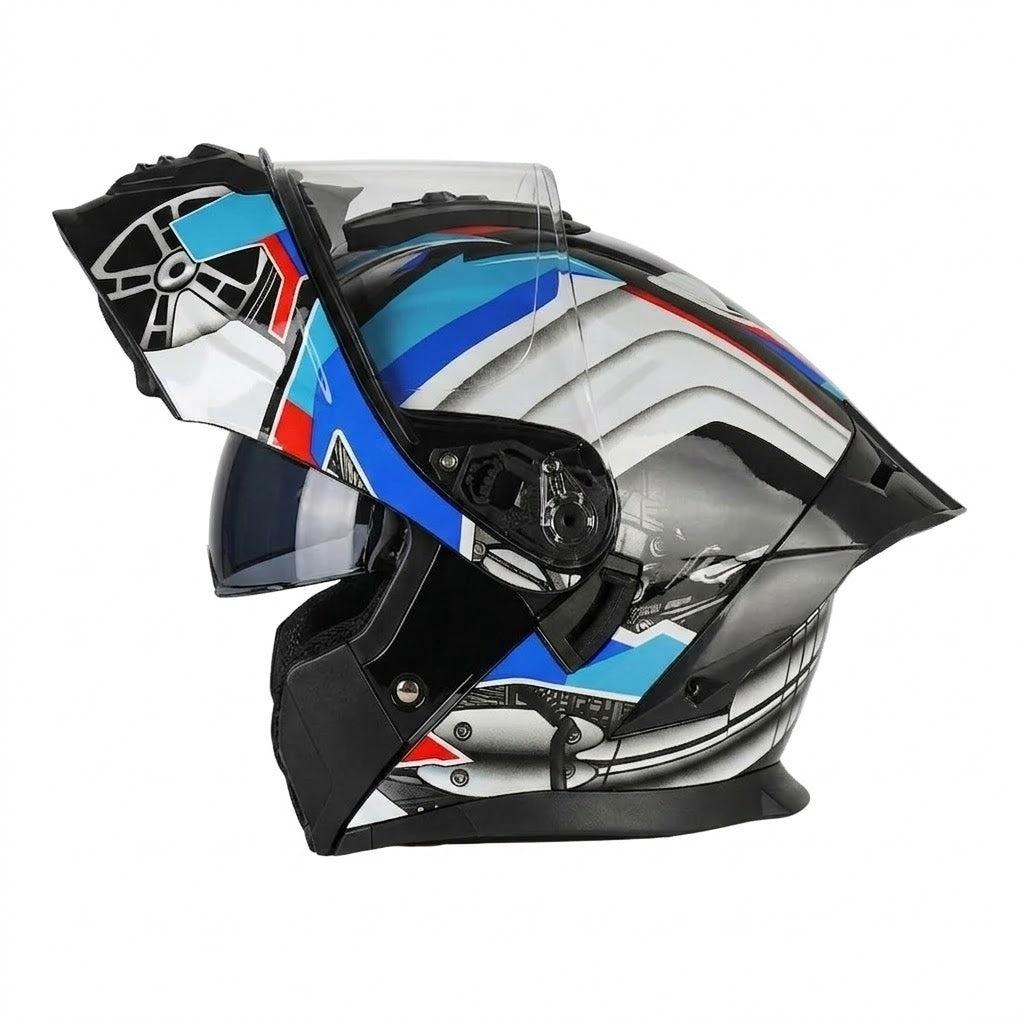 Modular Flip Motorcycle Helmet