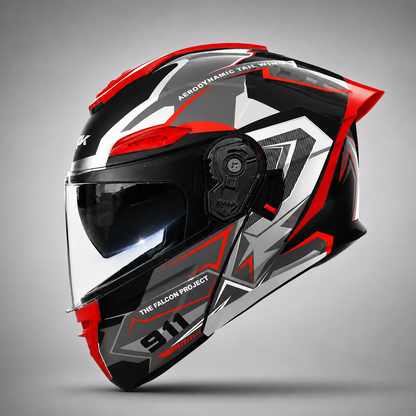 BikerZoneZ™ Apex Flip-Up Motorcycle Helmet