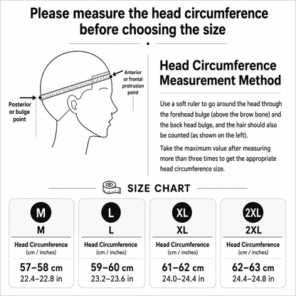 BikerZoneZ Dual Visor Modular Open Face Helmet - DOT Certified