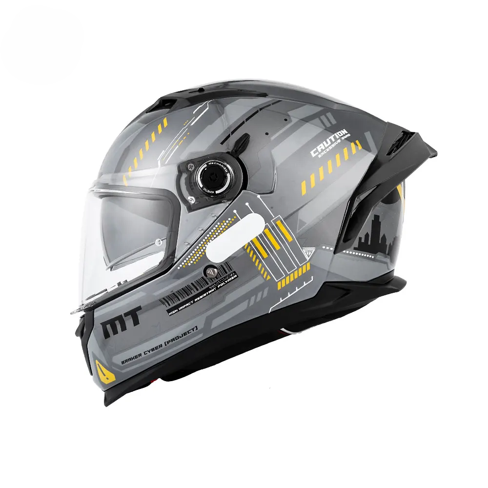 MT Braker SV Dual Lens Fullface Helmet - DOT & ECE Certified
