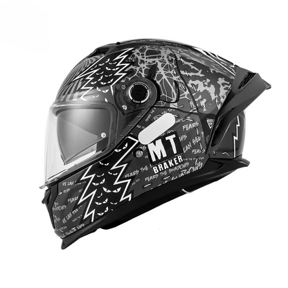 MT Braker SV Dual Lens Fullface Helmet - DOT & ECE Certified