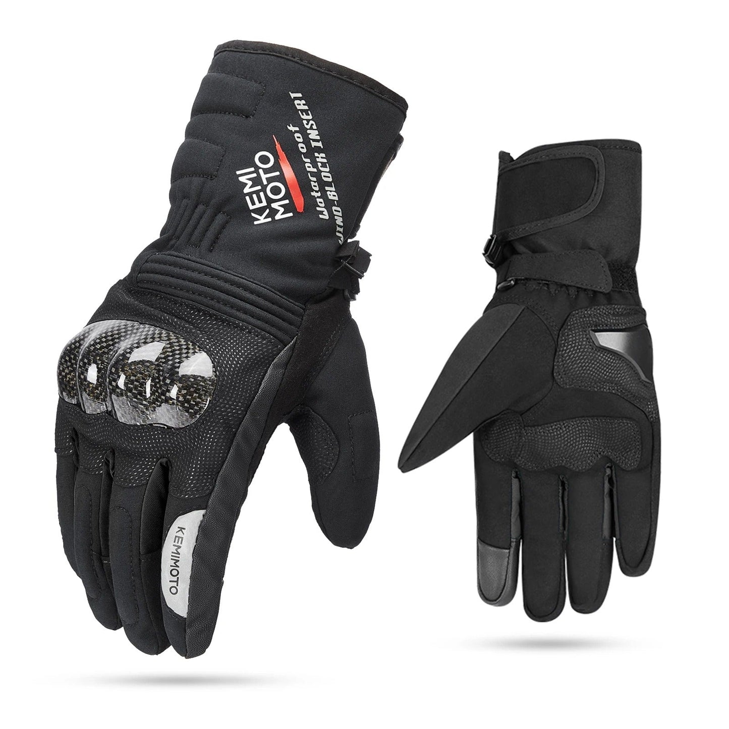 Waterproof Winter Motorcycle Gloves | CE Approved