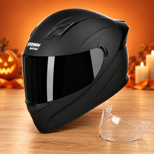 Crown Racing F700 Full Face Helmet Halloween