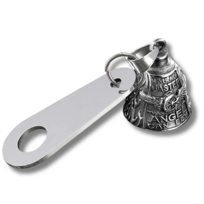 Motorcycle Bell Angel Wing "Never Ride Faster Than Your Angel Can Fly"