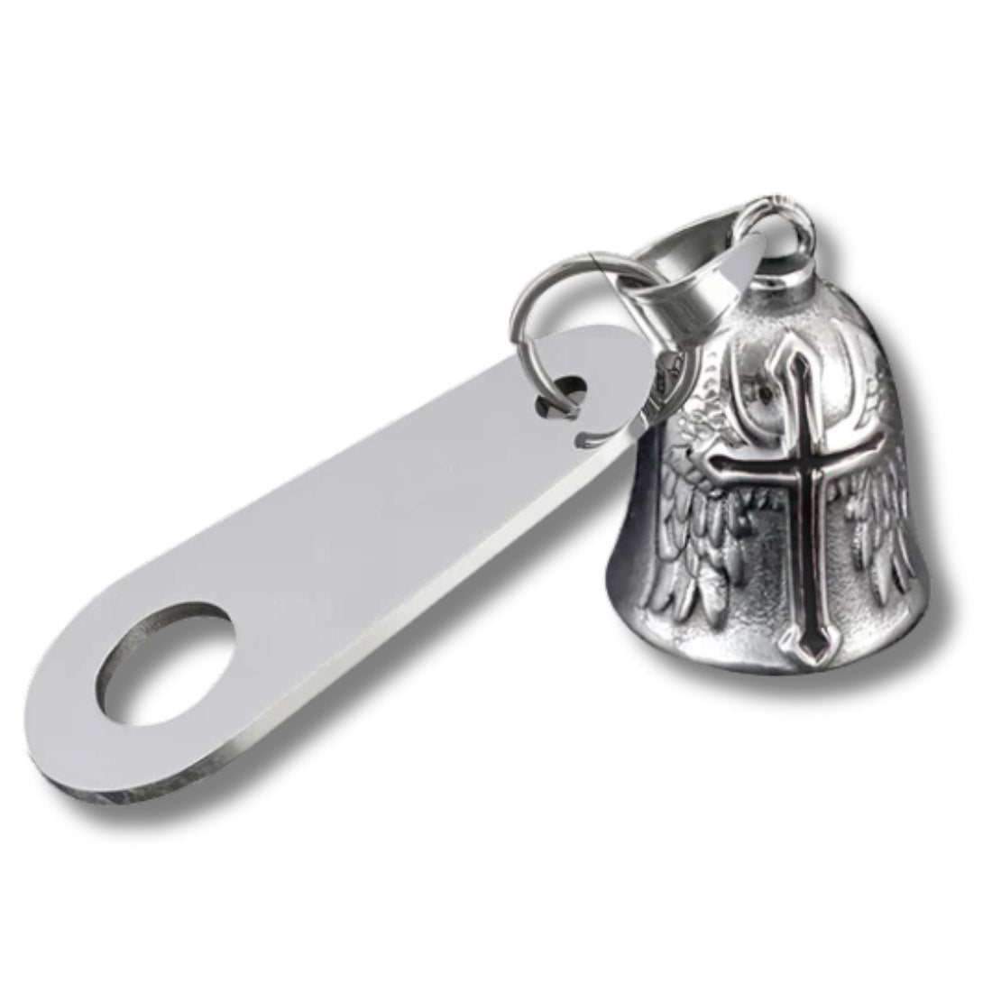 Guardian Angel Bell – Cross & Wings Edition
