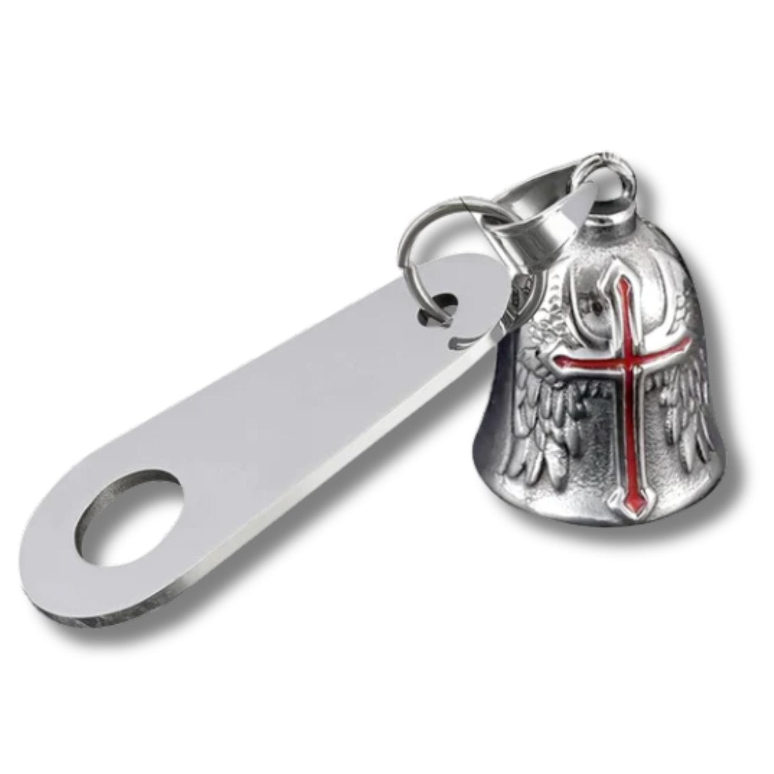 Guardian Angel Bell – Cross & Wings Edition