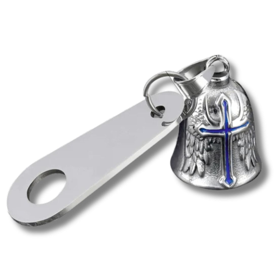 Guardian Angel Bell – Cross & Wings Edition