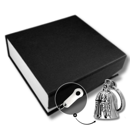Guardian Angel Bell – Cross & Wings Edition