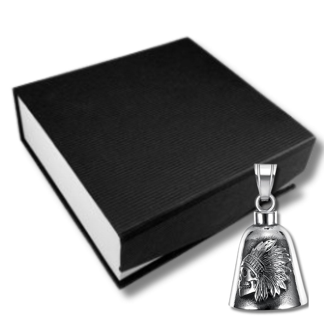 Spirit Rider Bell – Tribal Skull Edition
