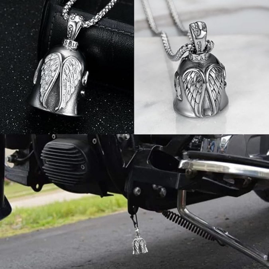 Angel Wings Bell – Guardian of the Road